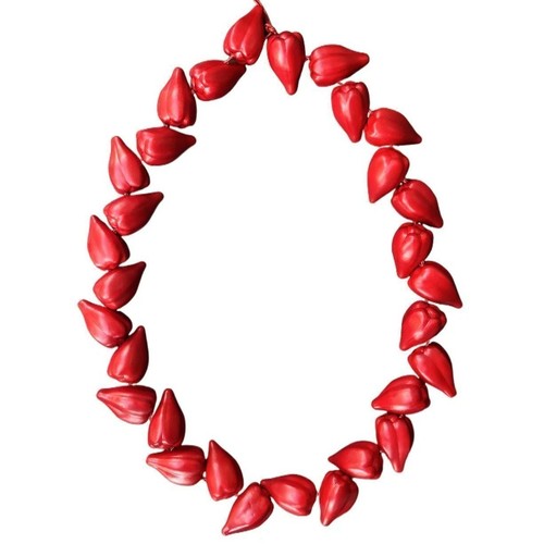Red resin plastic tribal - red,